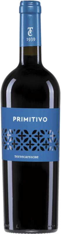 Envio grátis | Vinho Tinto Terrecarsiche 1939 Semiseco — Meio Seco I.G.T. Puglia Puglia Itália Primitivo 75 cl Envio grátis | Vinho Tinto Terrecarsiche 1939 Semiseco — Meio Seco I.G.T. Puglia Puglia Itália Primitivo 75 cl
