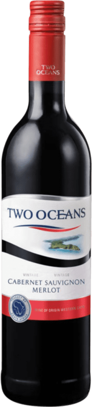 Kostenloser Versand | Rotwein Two Oceans Vineyard Selection Cabernet Sauvignon Merlot Trocken W.O. Western Cape Western Cape South Coast Südafrika Merlot, Cabernet Sauvignon 75 cl