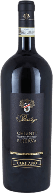 送料無料 | 赤ワイン Uggiano Prestige ドライ 予約 D.O.C.G. Chianti トスカーナ イタリア Sangiovese, Canaiolo マグナムボトル 1,5 L