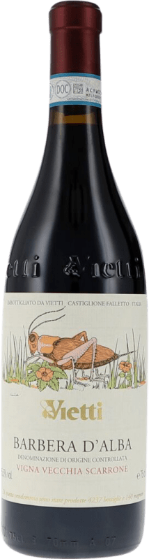 Spedizione Gratuita | Vino rosso Vietti Scarrone Vigna Vecchia Secco D.O.C. Barbera d'Alba Piemonte Italia Barbera 75 cl