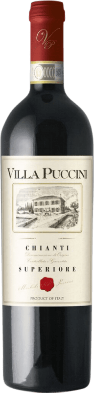 Spedizione Gratuita | Vino rosso Villa Puccini Superiore D.O.C.G. Chianti Toscana Italia Sangiovese, Canaiolo, Ciliegiolo 75 cl