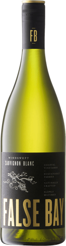 Бесплатная доставка | Белое вино Waterkloof False Bay Windswept Южная Африка Sauvignon White 75 cl