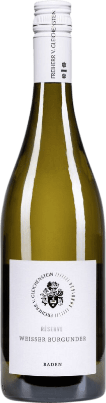 Envío gratis | Vino blanco Freiherr von Gleichenstein Seco Reserva I.G. Baden Baden Alemania Pinot Negro, Pinot Blanco 75 cl