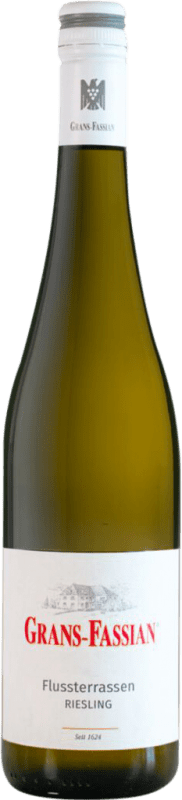 送料無料 | 白ワイン Grans Fassian Flussterrassen セミドライ セミスイート V.D.P. Gutswein Mosel ドイツ Riesling 75 cl