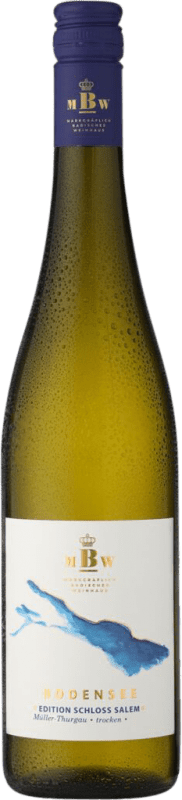 7,95 € | Vin blanc Markgräflich Badisches MBW Bodensee Edition Schloss Salem Sec I.G. Baden Baden Allemagne Müller-Thurgau 75 cl