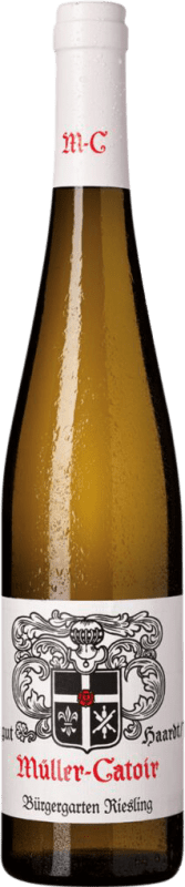 Free Shipping | White wine Müller Catoir Bürgergarten Dry V.D.P. Erste Lage Pfälz Germany Riesling Organic 75 cl