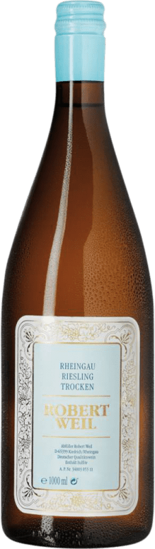 Envoi gratuit | Vin blanc Robert Weil Sec V.D.P. Gutswein Rheingau Allemagne Riesling 1 L