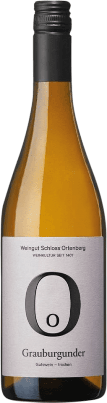 Бесплатная доставка | Белое вино Schloss Ortenberg сухой I.G. Baden Baden Германия Pinot Grey 1 L