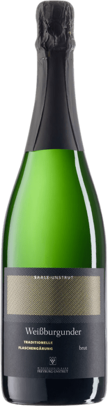 Envoi gratuit | Blanc mousseux Freyburg Unstrut Brut Saale Unstrut Allemagne Pinot Blanc 75 cl