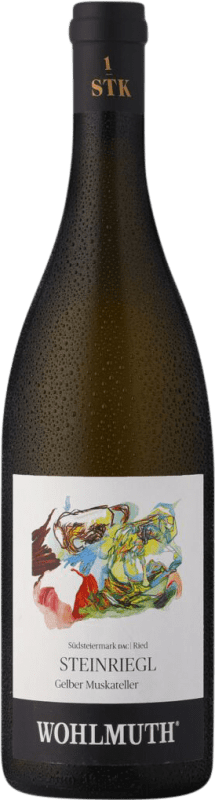 Envío gratis | Vino blanco Wohlmuth Ried Steinriegl Seco D.A.C. Südsteiermark Austria Moscatel 75 cl