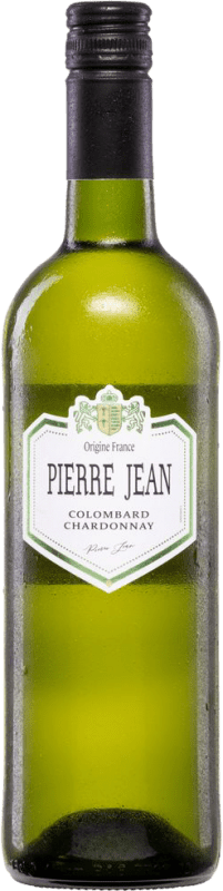 10,95 € Free Shipping | White wine Yvon Mau Pierre Jean Colombard Chardonnay Dry I.G.P. Vin de Pays Côtes de Gascogne