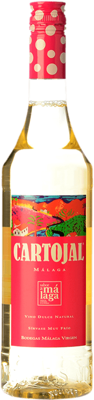6,95 € Envoi gratuit | Vin doux Málaga Virgen Cartojal D.O. Sierras de Málaga Demi- Bouteille 37 cl