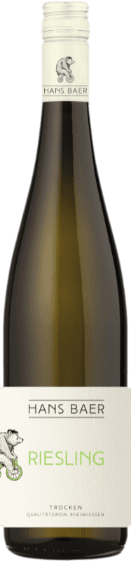 11,95 € 送料無料 | 白ワイン Hans Baer Q.b.A. Rheinhessen