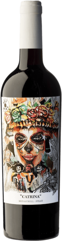 Free Shipping | Red Wine Solmar Catrina Monastrell Syrah Spain Syrah — Shiraz, Monastrell 75 cl