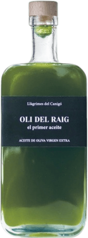 Envio grátis | Azeite de Oliva Llàgrimes del Canigó Raig AOVE Virgem Extra Espanha Garrafa Medium 50 cl