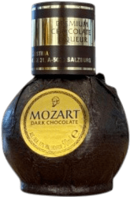 11,95 € Бесплатная доставка | Ликёры Suntory Mozart Chocolate Black Мини-бутылка 5 cl