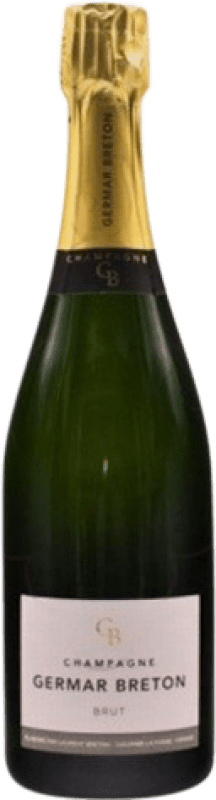 36,95 € | Белое игристое Germar Breton брют Гранд Резерв A.O.C. Champagne шампанское Франция Pinot Black, Chardonnay 75 cl