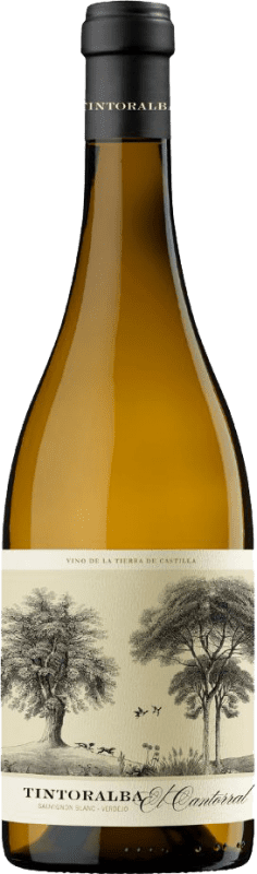 9,95 € | Vin blanc Tintoralba El Cantorral Blanc de Noir Jeune D.O. Almansa Castilla La Mancha Espagne 75 cl