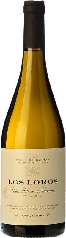 19,95 € | Vino blanco El Borujo Los Loros D.O. Valle del Güímar Islas Canarias España Listán Blanco 75 cl