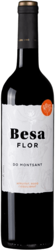 Бесплатная доставка | Красное вино Cellers Unió Besa Flor D.O. Montsant Испания Tempranillo, Merlot, Grenache, Samsó 75 cl