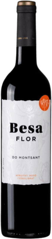 Free Shipping | Red wine Cellers Unió Besa Flor D.O. Montsant Spain Tempranillo, Merlot, Grenache, Samsó 75 cl