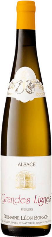 Envoi gratuit | Vin blanc Domaine Léon Boesch Grandes Lignes A.O.C. Alsace Alsace France Riesling 75 cl