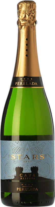 11,95 € | White sparkling Perelada & Chivite Stars Brut Reserve D.O. Cava Spain Macabeo, Xarel·lo, Parellada 75 cl