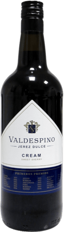 16,95 € 送料無料 | 甘口ワイン Valdespino Cream — クリーム D.O. Manzanilla-Sanlúcar de Barrameda