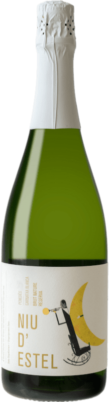 Бесплатная доставка | Белое игристое Petxina Niu d'Estel D.O. Penedès Каталония Испания Grenache White 75 cl