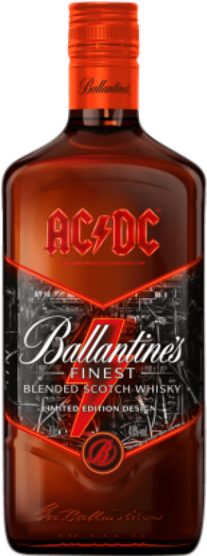 Kostenloser Versand | Blended Whisky Ballantine's AC-DC Speyseite Großbritannien 1 L