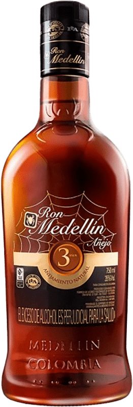 Kostenloser Versand | Rum Aguardiente Antioqueño Medellín Kolumbien 3 Jahre 70 cl