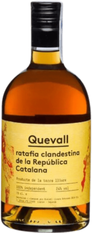 Envio grátis | Licores Quevall Ratafia Clandestina de la República Catalana Catalunha Espanha 70 cl