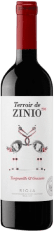21,95 € Kostenloser Versand | Rotwein Patrocinio Terroir de Zinio 200 Tempranillo & Graciano Magnumflasche 1,5 L