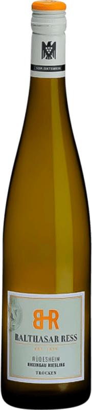 Envoi gratuit | Vin blanc Balthasar Ress Rudesheim Ortswein V.D.P. Ortswein Allemagne Riesling 75 cl