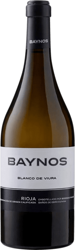 189,95 € Envío gratis | Vino blanco Mauro Baynos Blanco D.O.Ca. Rioja Botella Magnum 1,5 L