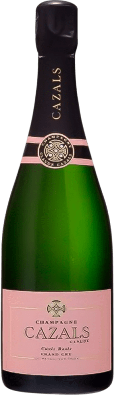 78,95 € | Розовое игристое Claude Cazals Cuvée Rosé Grand Cru Резерв A.O.C. Champagne шампанское Франция Pinot Black, Chardonnay бутылка Магнум 1,5 L