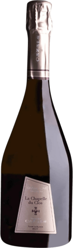 205,95 € Spedizione Gratuita | Spumante bianco Claude Cazals La Chapelle du Clos Riserva A.O.C. Champagne Bottiglia Magnum 1,5 L