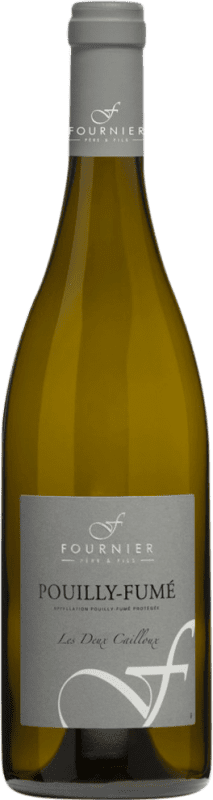 Envoi gratuit | Vin blanc Fournier Père Les Deux Cailloux A.O.C. Pouilly-Fumé France Sauvignon Blanc 75 cl