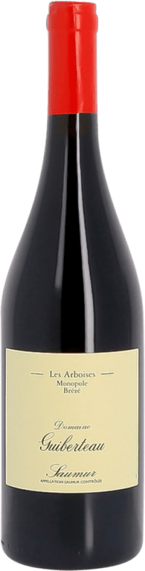 86,95 € Kostenloser Versand | Rotwein Domaine Guiberteau Les Arboises A.O.C. Saumur