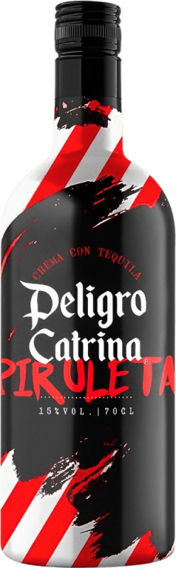 Envío gratis | Crema de Licor Andalusí Peligro Catrina Piruleta España 70 cl