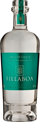 Envio grátis | Aguardente Orujo Fillaboa Blanco Espanha Garrafa Medium 50 cl