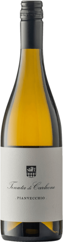 Envoi gratuit | Vin Blanc Tenuta di Carleone Pianvecchio I.G.T. Toscana Toscane Italie Malvasía — Malvoisie, Trebbiano, Vermentino 75 cl
