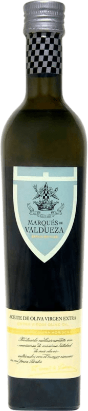 Envío gratis | Aceite de Oliva Marqués de Valdueza Vidrio Extremadura España Botella Medium 50 cl