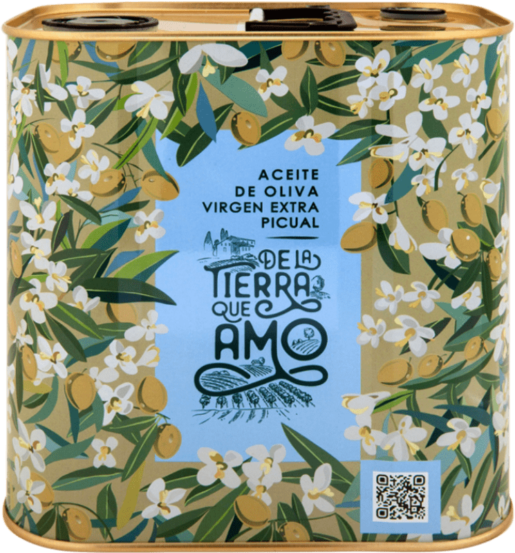 46,95 € | Olio d'Oliva Castillo de Canena De La Tierra que Amo EVO Extra Vergine Andalusia Spagna Picual Lattina Speciale 2,5 L