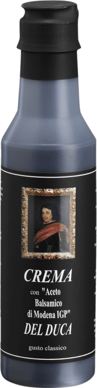 11,95 € Envio grátis | Vinagre Balsamico del Duca Crema Clásica PET D.O.C. Modena Garrafa Pequena 25 cl