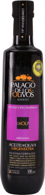 Envio grátis | Azeite de Oliva Olivapalacios AOVE Virgem Extra Castela-Mancha Espanha Arbosana Garrafa Medium 50 cl Vidro