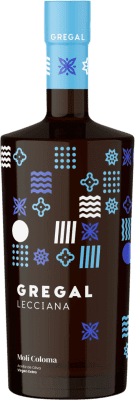 Envío gratis | Aceite de Oliva Finca Molí Coloma La Boella Gregal Lecciana AOVE Virgen Extra Cataluña España Botella Medium 50 cl Vidrio