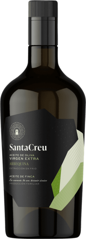 19,95 € | Huile d'Olive Finca Molí Coloma La Boella Santa Creu HOVE Vierge Extra Catalogne Espagne Arbequina Bouteille Medium 50 cl Verre