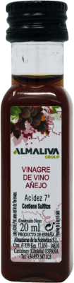 免费送货 | 盒装280个 尖酸刻薄 ‎Almazaras de la Subbética Almaliva Vinagre de Vino Añejo PET D.O. Jerez-Xérès-Sherry 安达卢西亚 西班牙 微型瓶 2 cl