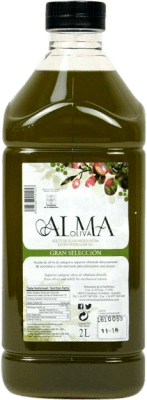 Huile d'Olive ‎Almazaras de la Subbética Almaoliva Gran Selección Sin Filtrar Fresco PET Carafe 2 L